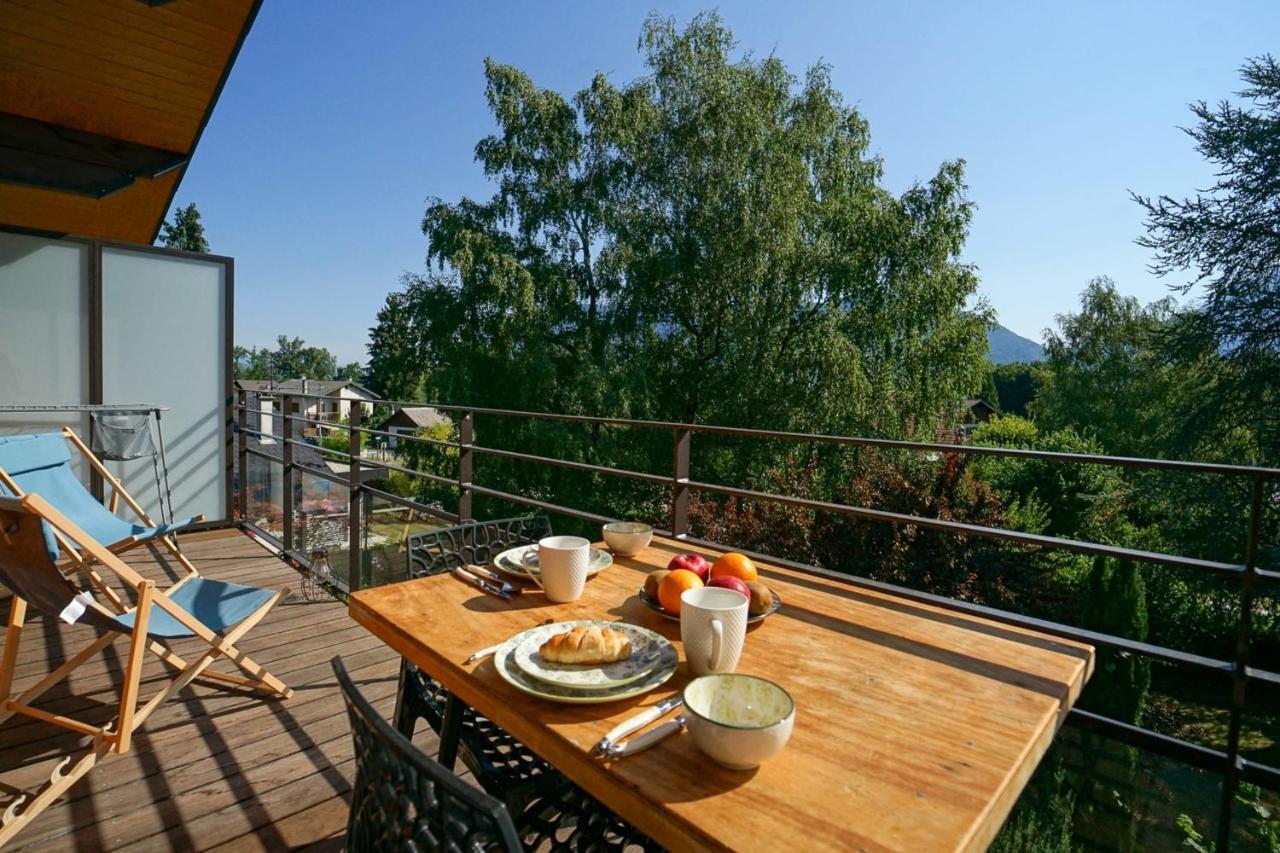 La Tournette Superb Quiet Apartment 300 Meters From The Lake Sevrier Exterior photo